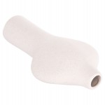 ΕΠΙΤΡΑΠΕΖΙΟ ΚΕΡΑΜΙΚΟ ΔΙΑΚΟΣΜΗΤΙΚΟ ARKEN HM4621.01 ΚΡΥΣΤΑΛΛ.ΥΠΟΛΕΥΚΟ 18x8x32Υ εκ .