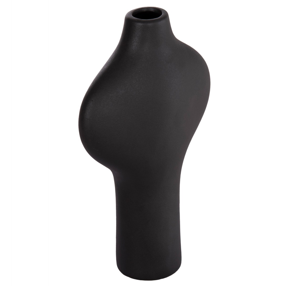 ΕΠΙΤΡΑΠΕΖΙΟ ΚΕΡΑΜΙΚΟ ΔΙΑΚΟΣΜΗΤΙΚΟ ΣΕΙΡΑ ARKEN HM4621.02 ΜΑΥΡΟ ΜΑΤ 18,5x8,5x32Υεκ