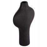 ΕΠΙΤΡΑΠΕΖΙΟ ΚΕΡΑΜΙΚΟ ΔΙΑΚΟΣΜΗΤΙΚΟ ΣΕΙΡΑ ARKEN HM4621.02 ΜΑΥΡΟ ΜΑΤ 18,5x8,5x32Υεκ