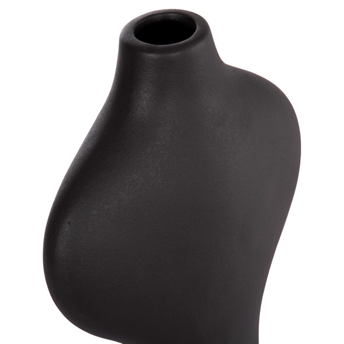 ΕΠΙΤΡΑΠΕΖΙΟ ΚΕΡΑΜΙΚΟ ΔΙΑΚΟΣΜΗΤΙΚΟ ΣΕΙΡΑ ARKEN HM4621.02 ΜΑΥΡΟ ΜΑΤ 18,5x8,5x32Υεκ