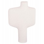 ΕΠΙΤΡΑΠΕΖΙΟ ΚΕΡΑΜΙΚΟ ΔΙΑΚΟΣΜΗΤΙΚΟ ΣΕΙΡΑ ARKEN HM4622.01 ΚΡΥΣΤΑΛΛ.ΥΠΟΛΕΥΚΟ 22.5x7.5x34Υεκ