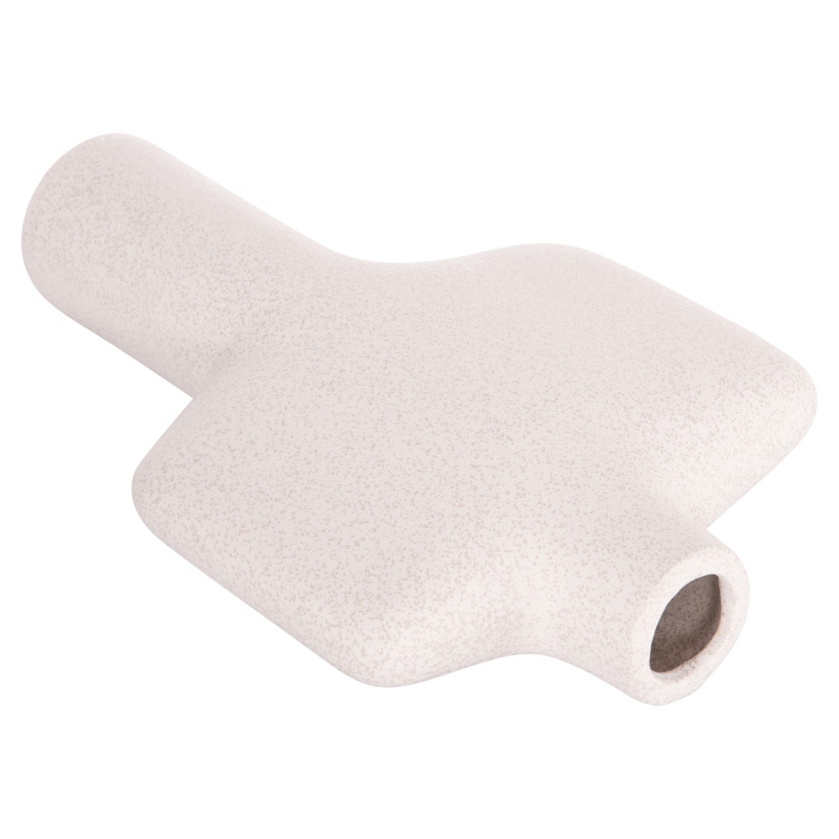 ΕΠΙΤΡΑΠΕΖΙΟ ΚΕΡΑΜΙΚΟ ΔΙΑΚΟΣΜΗΤΙΚΟ ΣΕΙΡΑ ARKEN HM4622.01 ΚΡΥΣΤΑΛΛ.ΥΠΟΛΕΥΚΟ 22.5x7.5x34Υεκ