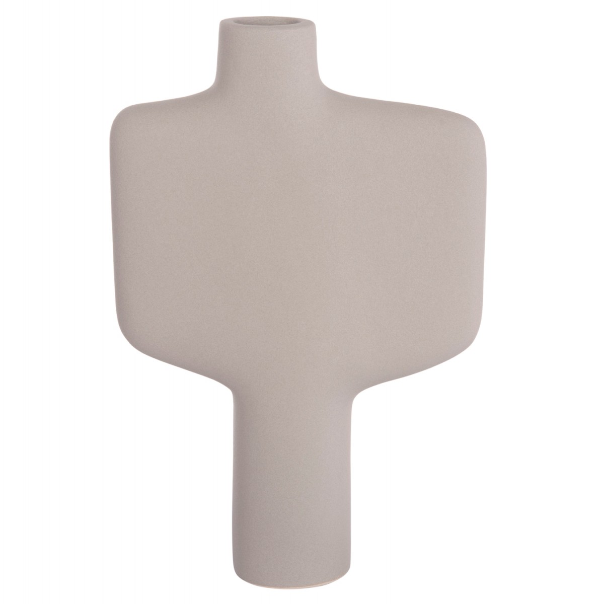 ΕΠΙΤΡΑΠΕΖΙΟ ΚΕΡΑΜΙΚΟ ΔΙΑΚΟΣΜΗΤΙΚΟ ΣΕΙΡΑ ARKEN HM4622.03 ΓΚΡΙ ΜΑΤ 22,5x7,5x34εκ