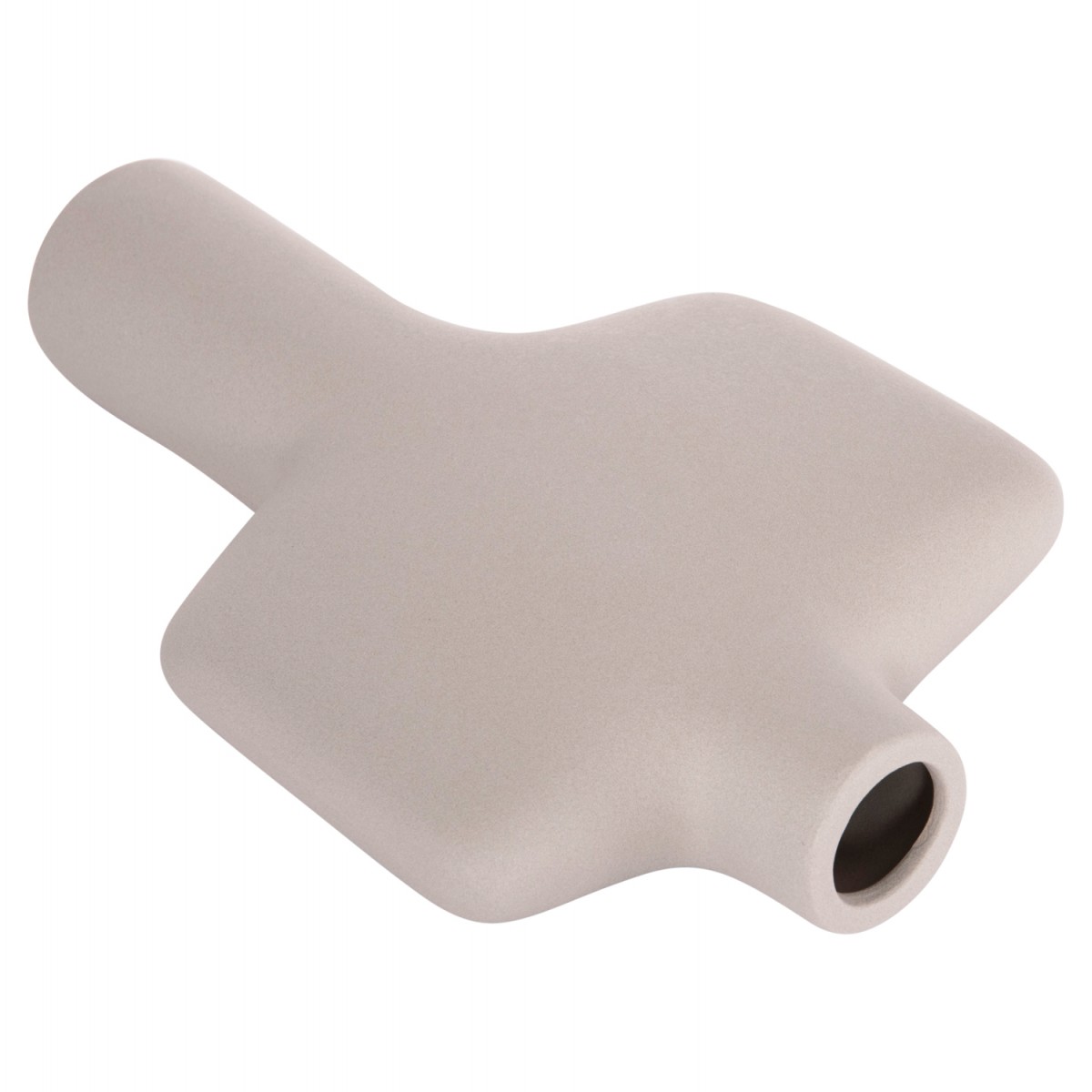 ΕΠΙΤΡΑΠΕΖΙΟ ΚΕΡΑΜΙΚΟ ΔΙΑΚΟΣΜΗΤΙΚΟ ΣΕΙΡΑ ARKEN HM4622.03 ΓΚΡΙ ΜΑΤ 22,5x7,5x34εκ