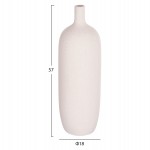 ΕΠΙΤΡΑΠΕΖΙΟ ΚΕΡΑΜΙΚΟ ΔΙΑΚΟΣΜΗΤΙΚΟ GALAD HM4623.01 ΚΡΥΣΤΑΛΛΙΚΟ ΥΠΟΛΕΥΚΟ Φ18x57Υεκ