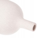 ΕΠΙΤΡΑΠΕΖΙΟ ΚΕΡΑΜΙΚΟ ΔΙΑΚΟΣΜΗΤΙΚΟ GALAD HM4623.01 ΚΡΥΣΤΑΛΛΙΚΟ ΥΠΟΛΕΥΚΟ Φ18x57Υεκ