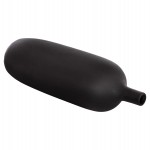 ΕΠΙΤΡΑΠΕΖΙΟ ΚΕΡΑΜΙΚΟ ΔΙΑΚΟΣΜΗΤΙΚΟ GALAD HM4623.02 ΜΑΥΡΟ ΜΑΤ Φ18x57Υεκ