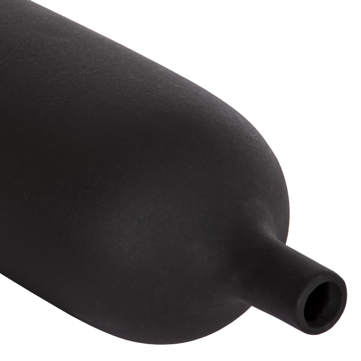 ΕΠΙΤΡΑΠΕΖΙΟ ΚΕΡΑΜΙΚΟ ΔΙΑΚΟΣΜΗΤΙΚΟ GALAD HM4623.02 ΜΑΥΡΟ ΜΑΤ Φ18x57Υεκ