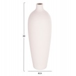 ΕΠΙΤΡΑΠΕΖΙΟ ΚΕΡΑΜΙΚΟ ΔΙΑΚΟΣΜΗΤΙΚΟ GALAD HM4624.01 ΥΠΟΛΕΥΚΟ ΚΡΥΣΤΑΛΛΙΚΟ Φ24x70Υεκ