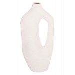 ΕΠΙΤΡΑΠΕΖΙΟ ΚΕΡΑΜΙΚΟ ΔΙΑΚΟΣΜΗΤΙΚΟ ΣΕΙΡΑ SEBOR HM4625 ΥΠΟΛΕΥΚΟ ΚΡΥΣΤΑΛΛΙΚΟ 20x9x45Υεκ