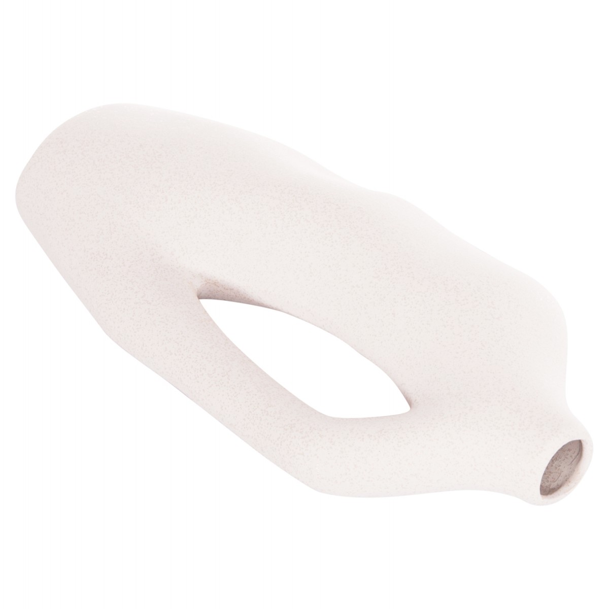 ΕΠΙΤΡΑΠΕΖΙΟ ΚΕΡΑΜΙΚΟ ΔΙΑΚΟΣΜΗΤΙΚΟ ΣΕΙΡΑ SEBOR HM4625 ΥΠΟΛΕΥΚΟ ΚΡΥΣΤΑΛΛΙΚΟ 20x9x45Υεκ