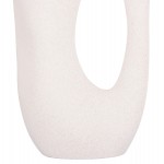 ΕΠΙΤΡΑΠΕΖΙΟ ΚΕΡΑΜΙΚΟ ΔΙΑΚΟΣΜΗΤΙΚΟ SEBOR HM4626.01 ΥΠΟΛΕΥΚΟ ΚΡΥΣΤΑΛΛΙΚΟ 21x8x35.5Υεκ