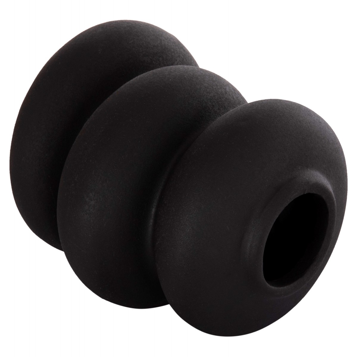 ΕΠΙΤΡΑΠΕΖΙΟ ΚΕΡΑΜΙΚΟ ΔΙΑΚΟΣΜΗΤΙΚΟ ROOK HM4628.02 ΜΑΥΡΟ ΜΑΤ Φ14x19Υεκ