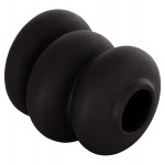 ΕΠΙΤΡΑΠΕΖΙΟ ΚΕΡΑΜΙΚΟ ΔΙΑΚΟΣΜΗΤΙΚΟ ROOK HM4628.02 ΜΑΥΡΟ ΜΑΤ Φ14x19Υεκ