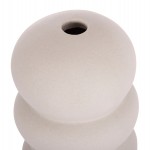 ΕΠΙΤΡΑΠΕΖΙΟ ΚΕΡΑΜΙΚΟ ΔΙΑΚΟΣΜΗΤΙΚΟ ROOK HM4630.03 ΓΚΡΙ ΜΑΤ Φ12x30Υ εκ.