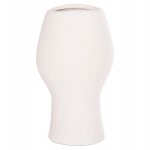 ΕΠΙΤΡΑΠΕΖΙΟ ΚΕΡΑΜΙΚΟ ΔΙΑΚΟΣΜΗΤΙΚΟ HUMANS HM4631 ΥΠΟΛΕΥΚΟ ΚΡΥΣΤΑΛΛΙΚΟ Φ14x25Υεκ