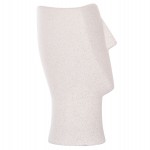 ΕΠΙΤΡΑΠΕΖΙΟ ΚΕΡΑΜΙΚΟ ΔΙΑΚΟΣΜΗΤΙΚΟ HUMANS HM4632 ΥΠΟΛΕΥΚΟ ΚΡΥΣΤΑΛΛΙΚΟ Φ13x22Υεκ