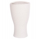 ΕΠΙΤΡΑΠΕΖΙΟ ΚΕΡΑΜΙΚΟ ΔΙΑΚΟΣΜΗΤΙΚΟ HUMANS HM4632 ΥΠΟΛΕΥΚΟ ΚΡΥΣΤΑΛΛΙΚΟ Φ13x22Υεκ