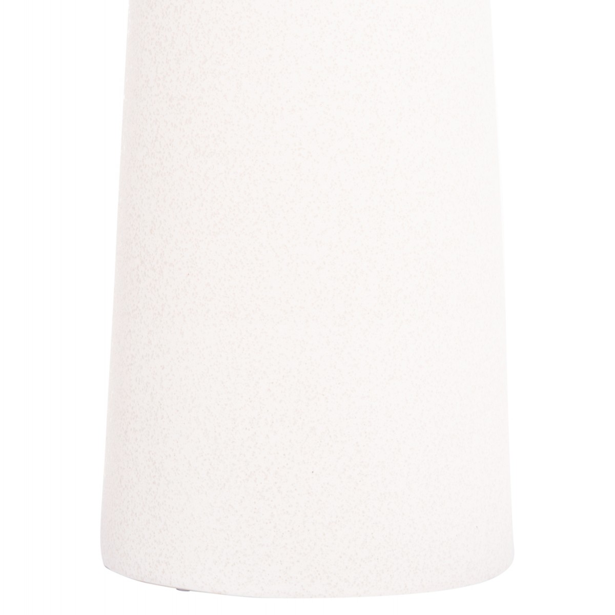 ΕΠΙΤΡΑΠΕΖΙΟ ΚΕΡΑΜΙΚΟ ΔΙΑΚΟΣΜΗΤΙΚΟ GALAD HM4633.01 ΥΠΟΛΕΥΚΟ ΚΡΥΣΤΑΛΛΙΚΟ Φ18x49Y εκ.