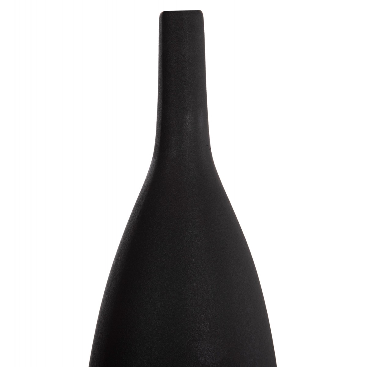 ΕΠΙΤΡΑΠΕΖΙΟ ΚΕΡΑΜΙΚΟ ΔΙΑΚΟΣΜΗΤΙΚΟ GALAD HM4634.02 ΜΑΥΡΟ ΜΑΤ Φ14x39Υεκ