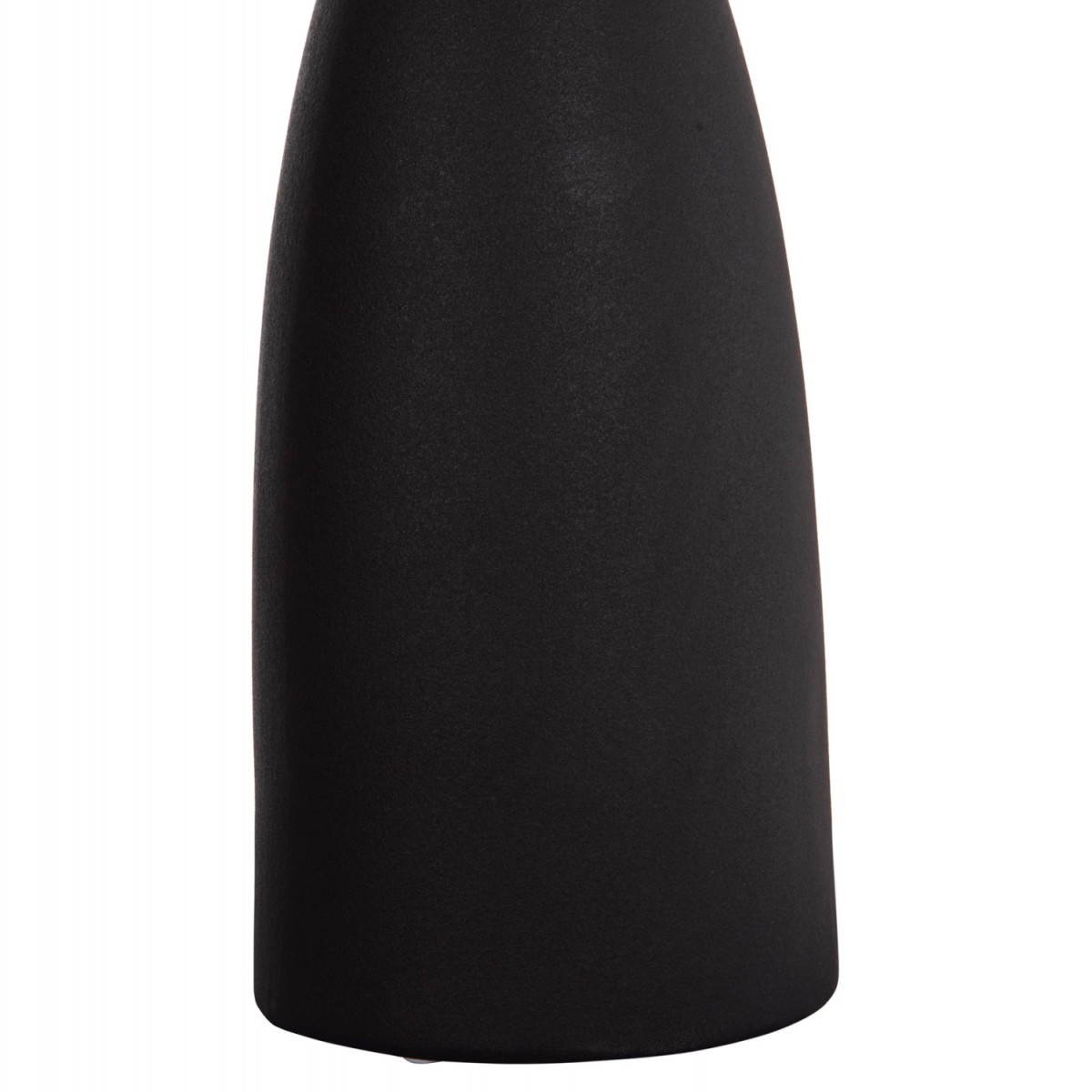 ΕΠΙΤΡΑΠΕΖΙΟ ΚΕΡΑΜΙΚΟ ΔΙΑΚΟΣΜΗΤΙΚΟ GALAD HM4634.02 ΜΑΥΡΟ ΜΑΤ Φ14x39Υεκ