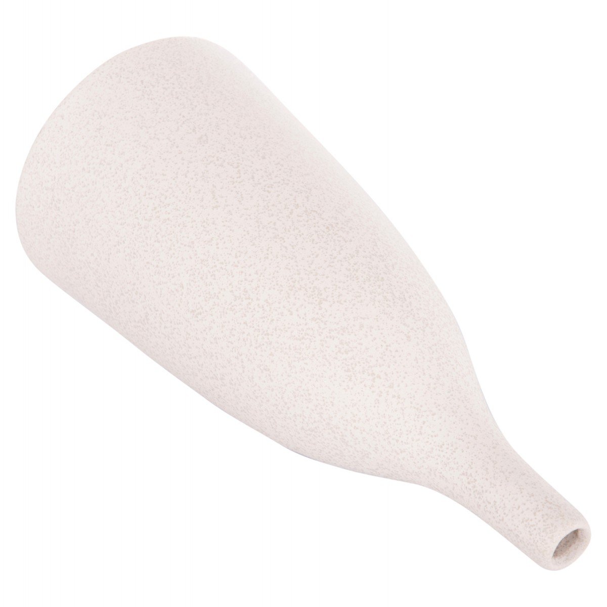 ΕΠΙΤΡΑΠΕΖΙΟ ΚΕΡΑΜΙΚΟ ΔΙΑΚΟΣΜΗΤΙΚΟ GALAD HM4635.01 ΥΠΟΛΕΥΚΟ ΚΡΥΣΤΑΛΛΙΚΟ Φ14x33,5Υεκ