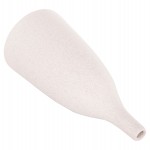 ΕΠΙΤΡΑΠΕΖΙΟ ΚΕΡΑΜΙΚΟ ΔΙΑΚΟΣΜΗΤΙΚΟ GALAD HM4635.01 ΥΠΟΛΕΥΚΟ ΚΡΥΣΤΑΛΛΙΚΟ Φ14x33,5Υεκ