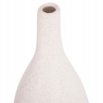 ΕΠΙΤΡΑΠΕΖΙΟ ΚΕΡΑΜΙΚΟ ΔΙΑΚΟΣΜΗΤΙΚΟ GALAD HM4635.01 ΥΠΟΛΕΥΚΟ ΚΡΥΣΤΑΛΛΙΚΟ Φ14x33,5Υεκ