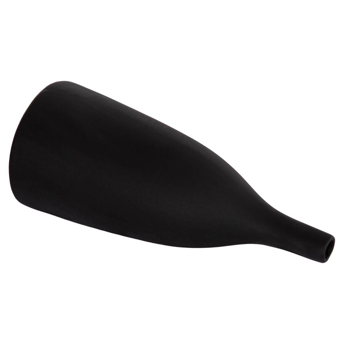 ΕΠΙΤΡΑΠΕΖΙΟ ΚΕΡΑΜΙΚΟ ΔΙΑΚΟΣΜΗΤΙΚΟ GALAD HM4635.02 ΜΑΥΡΟ ΜΑΤ Φ14x33,5Υεκ