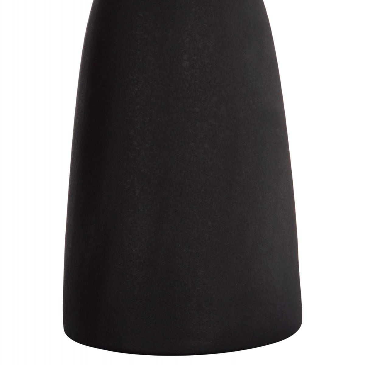 ΕΠΙΤΡΑΠΕΖΙΟ ΚΕΡΑΜΙΚΟ ΔΙΑΚΟΣΜΗΤΙΚΟ GALAD HM4635.02 ΜΑΥΡΟ ΜΑΤ Φ14x33,5Υεκ