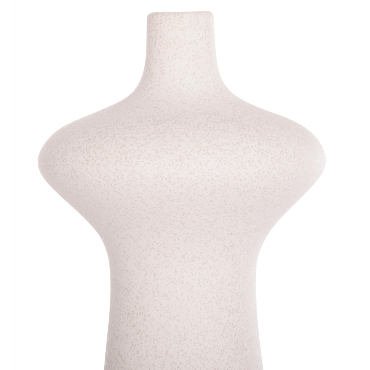 ΕΠΙΤΡΑΠΕΖΙΟ ΚΕΡΑΜΙΚΟ ΔΙΑΚΟΣΜΗΤΙΚΟ SCEPTER HM4636.01 ΚΡΥΣΤΑΛΛΙΚΟ ΥΠΟΛΕΥΚΟ Φ18x49Υεκ