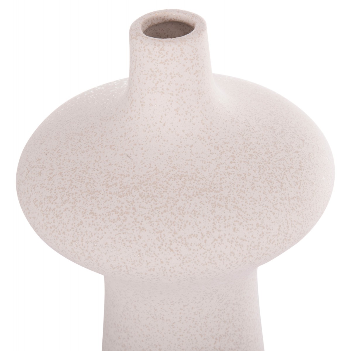 ΕΠΙΤΡΑΠΕΖΙΟ ΚΕΡΑΜΙΚΟ ΔΙΑΚΟΣΜΗΤΙΚΟ SCEPTER HM4636.01 ΚΡΥΣΤΑΛΛΙΚΟ ΥΠΟΛΕΥΚΟ Φ18x49Υεκ