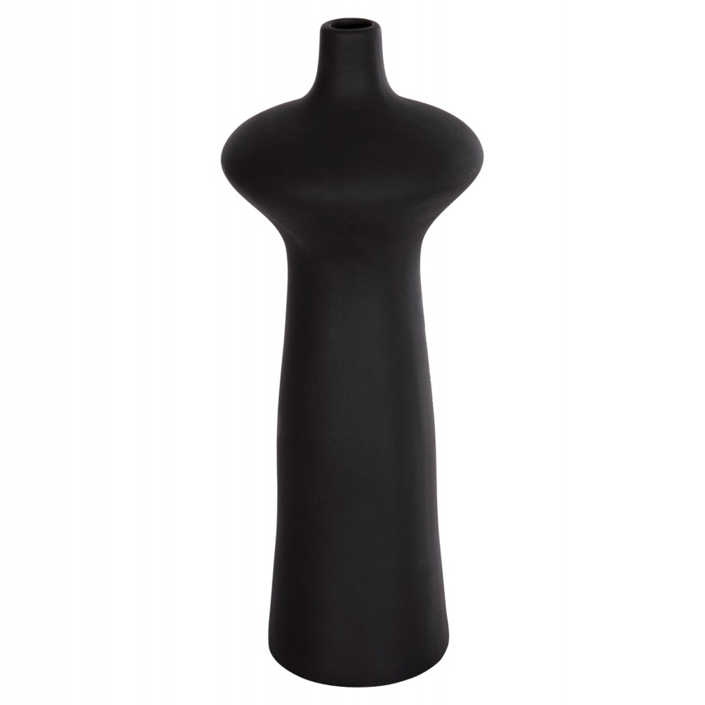 ΕΠΙΤΡΑΠΕΖΙΟ ΚΕΡΑΜΙΚΟ ΔΙΑΚΟΣΜΗΤΙΚΟ SCEPTER HM4636.02 ΜΑΥΡΟ ΜΑΤ Φ18x49Υεκ