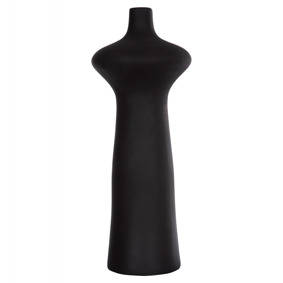 ΕΠΙΤΡΑΠΕΖΙΟ ΚΕΡΑΜΙΚΟ ΔΙΑΚΟΣΜΗΤΙΚΟ SCEPTER HM4636.02 ΜΑΥΡΟ ΜΑΤ Φ18x49Υεκ