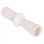 ΕΠΙΤΡΑΠΕΖΙΟ ΚΕΡΑΜΙΚΟ ΔΙΑΚΟΣΜΗΤΙΚΟ SCEPTER HM4637.01 ΚΡΥΣΤΑΛΛΙΚΟ ΥΠΟΛΕΥΚΟ Φ14x50Υεκ