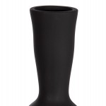 ΕΠΙΤΡΑΠΕΖΙΟ ΚΕΡΑΜΙΚΟ ΔΙΑΚΟΣΜΗΤΙΚΟ SCEPTER HM4637.02 ΜΑΥΡΟ ΜΑΤ Φ14x50Υεκ