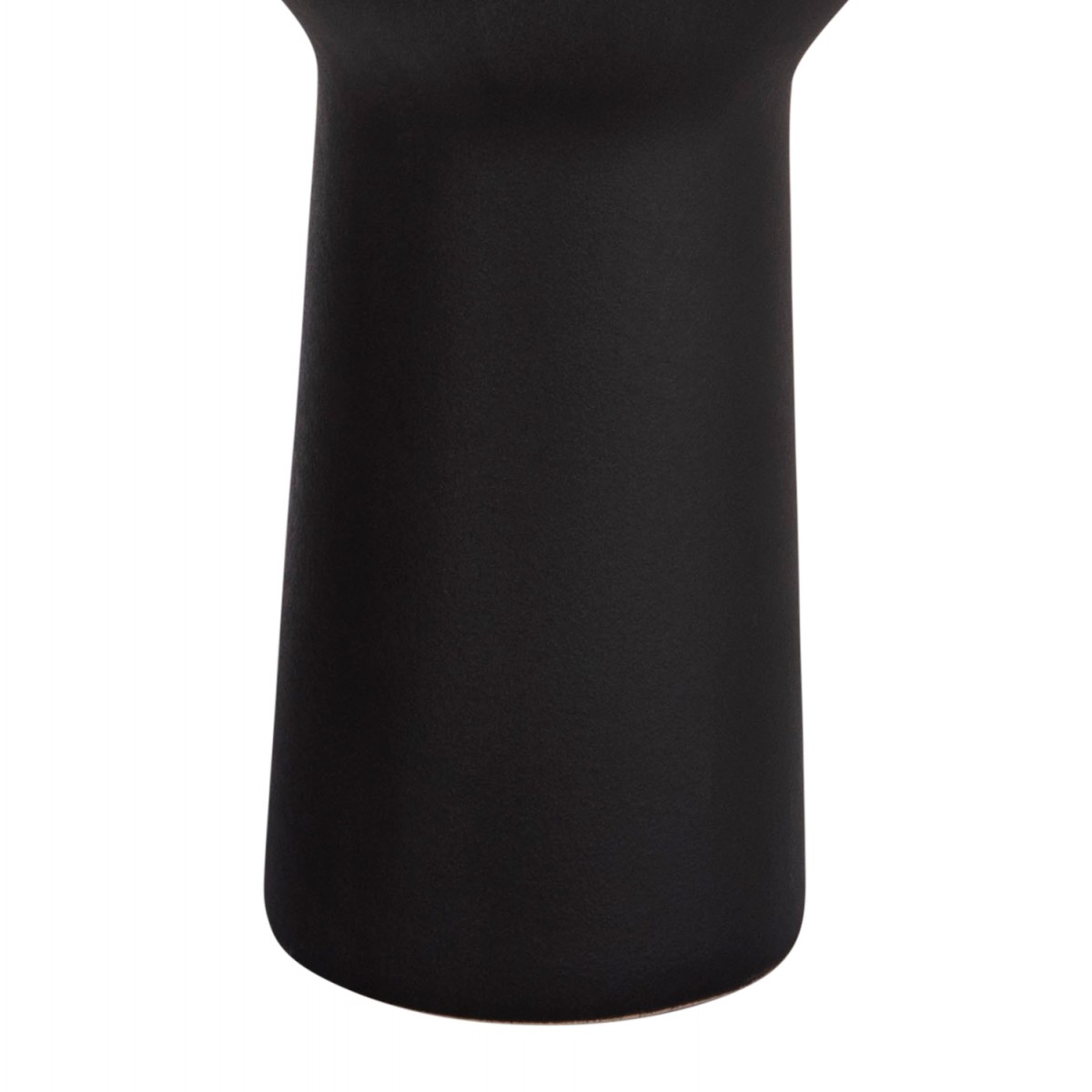 ΕΠΙΤΡΑΠΕΖΙΟ ΚΕΡΑΜΙΚΟ ΔΙΑΚΟΣΜΗΤΙΚΟ SCEPTER HM4637.02 ΜΑΥΡΟ ΜΑΤ Φ14x50Υεκ