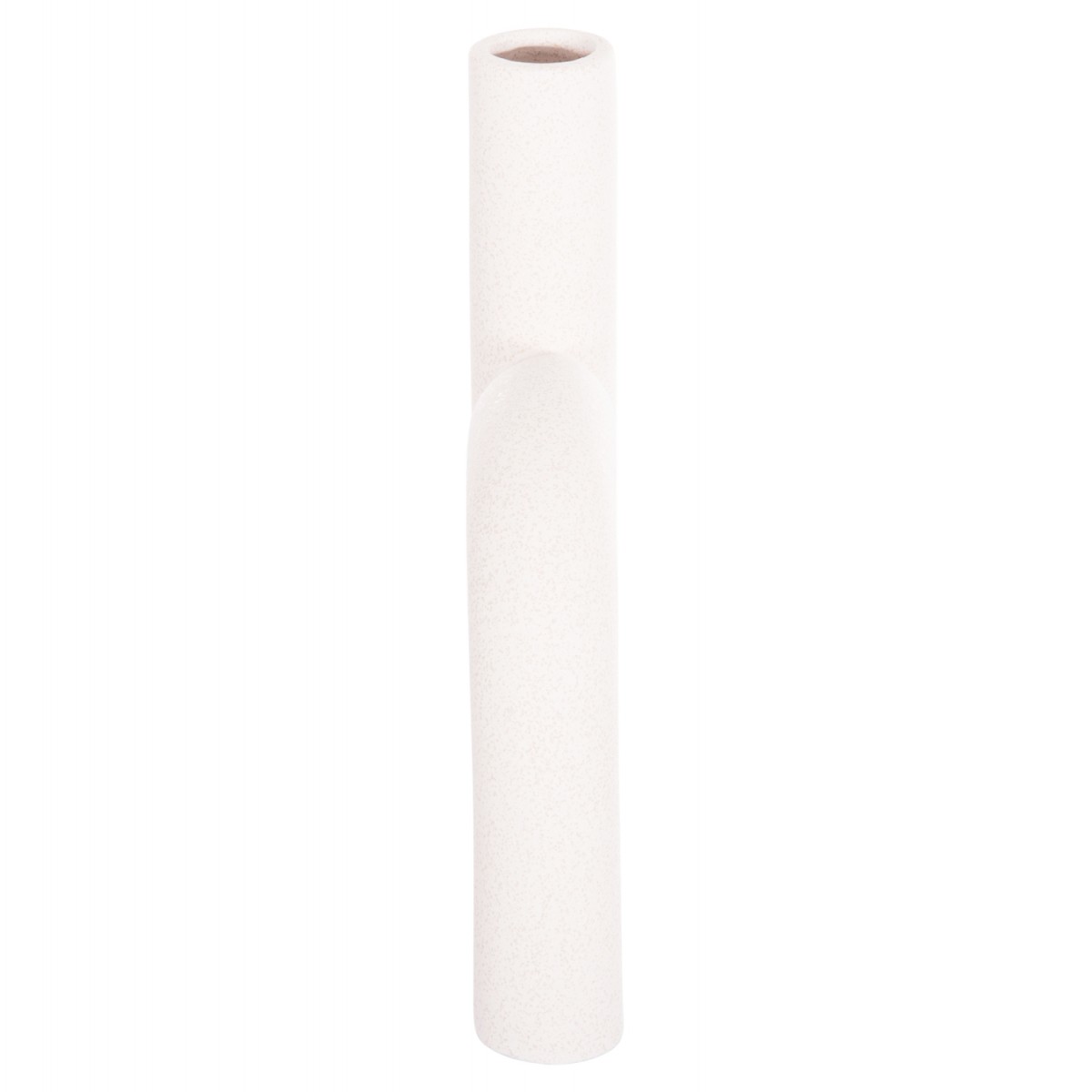 ΕΠΙΤΡΑΠΕΖΙΟ ΚΕΡΑΜΙΚΟ ΔΙΑΚΟΣΜΗΤΙΚΟ ARCON HM4638.01 ΚΡΥΣΤΑΛΛΙΚΟ ΥΠΟΛΕΥΚΟ 25,5x6x34Υεκ