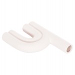 ΕΠΙΤΡΑΠΕΖΙΟ ΚΕΡΑΜΙΚΟ ΔΙΑΚΟΣΜΗΤΙΚΟ ARCON HM4638.01 ΚΡΥΣΤΑΛΛΙΚΟ ΥΠΟΛΕΥΚΟ 25,5x6x34Υεκ