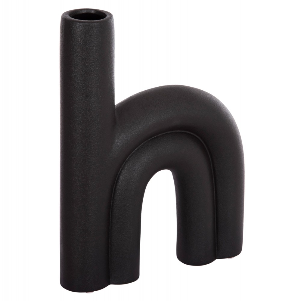 ΕΠΙΤΡΑΠΕΖΙΟ ΚΕΡΑΜΙΚΟ ΔΙΑΚΟΣΜΗΤΙΚΟ ARCON HM4638.02 ΜΑΥΡΟ ΜΑΤ 25,5x6x34Υεκ