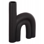 ΕΠΙΤΡΑΠΕΖΙΟ ΚΕΡΑΜΙΚΟ ΔΙΑΚΟΣΜΗΤΙΚΟ ARCON HM4638.02 ΜΑΥΡΟ ΜΑΤ 25,5x6x34Υεκ