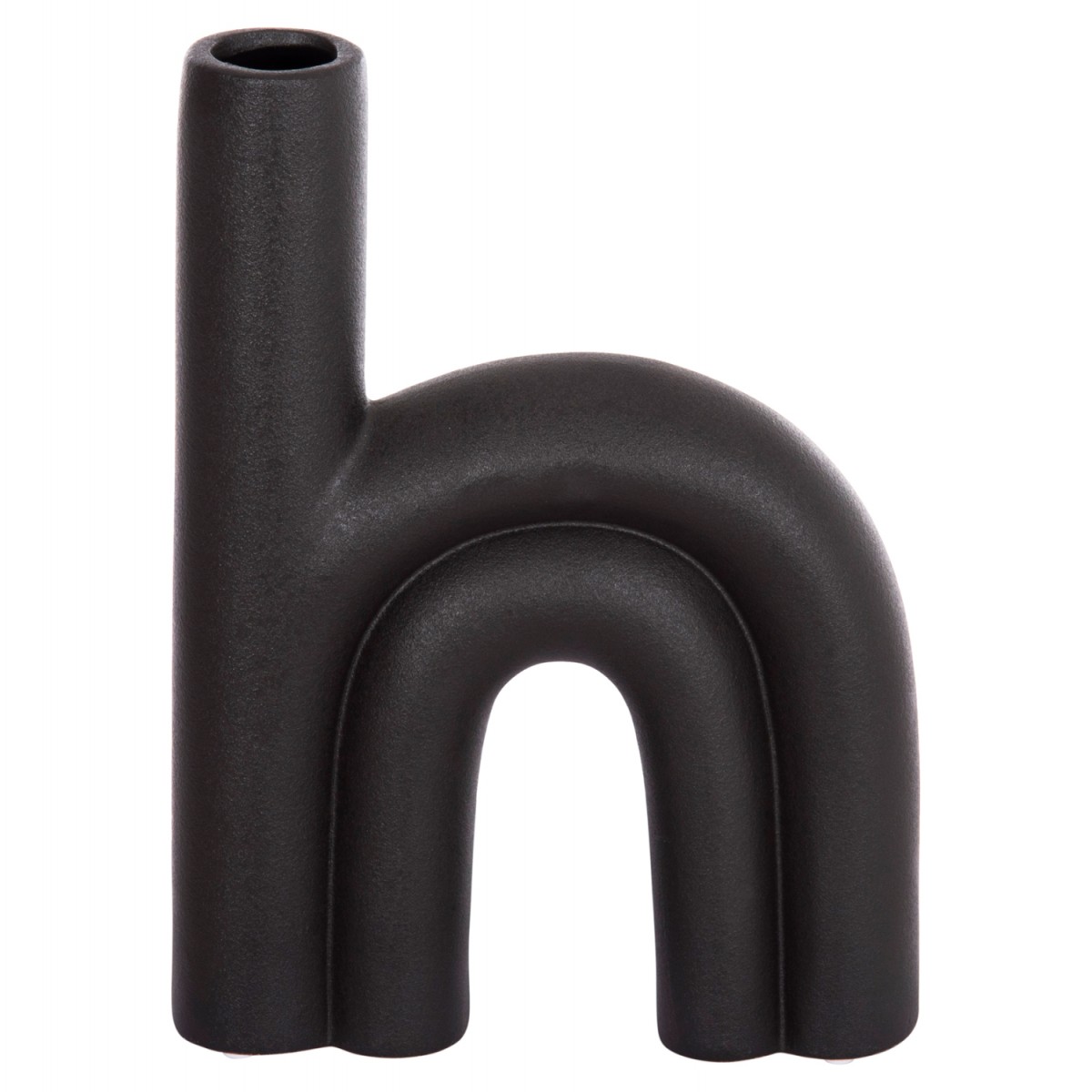 ΕΠΙΤΡΑΠΕΖΙΟ ΚΕΡΑΜΙΚΟ ΔΙΑΚΟΣΜΗΤΙΚΟ ARCON HM4638.02 ΜΑΥΡΟ ΜΑΤ 25,5x6x34Υεκ