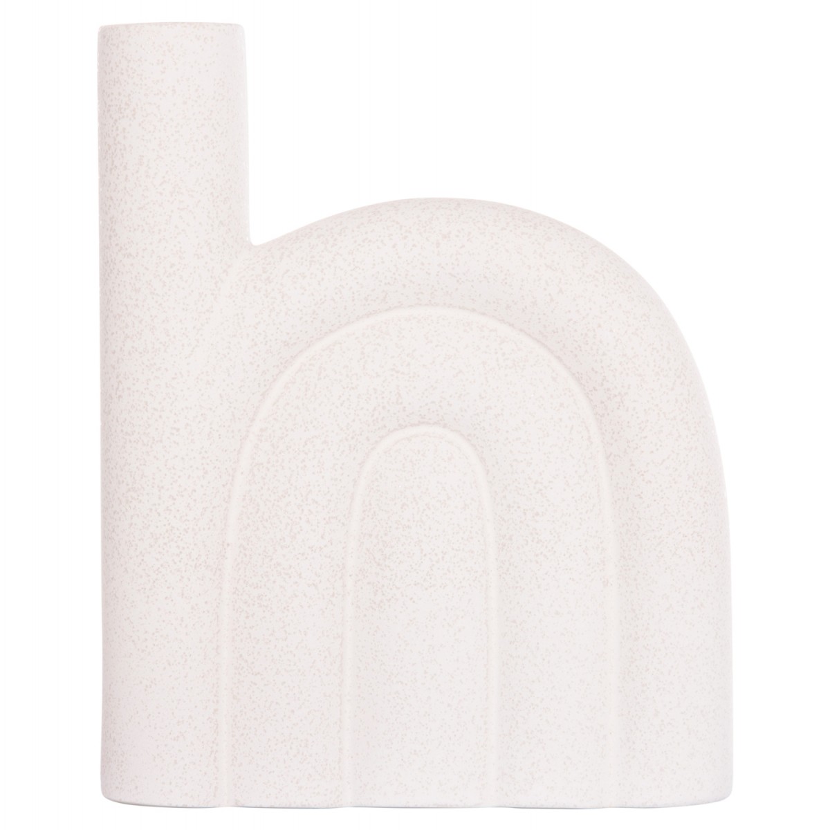 ΕΠΙΤΡΑΠΕΖΙΟ ΚΕΡΑΜΙΚΟ ΔΙΑΚΟΣΜΗΤΙΚΟ ARCON HM4639.01 ΚΡΥΣΤΑΛΛΙΚΟ ΥΠΟΛΕΥΚΟ 23,5x5,5x29,5Υεκ