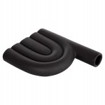 ΕΠΙΤΡΑΠΕΖΙΟ ΚΕΡΑΜΙΚΟ ΔΙΑΚΟΣΜΗΤΙΚΟ ARCON HM4639.02 ΜΑΥΡΟ ΜΑΤ 23x5,5x29Υ εκ.