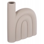 ΕΠΙΤΡΑΠΕΖΙΟ ΚΕΡΑΜΙΚΟ ΔΙΑΚΟΣΜΗΤΙΚΟ ARCON HM4639.03 ΓΚΡΙ ΜΑΤ 23x5,5x29Υ εκ.