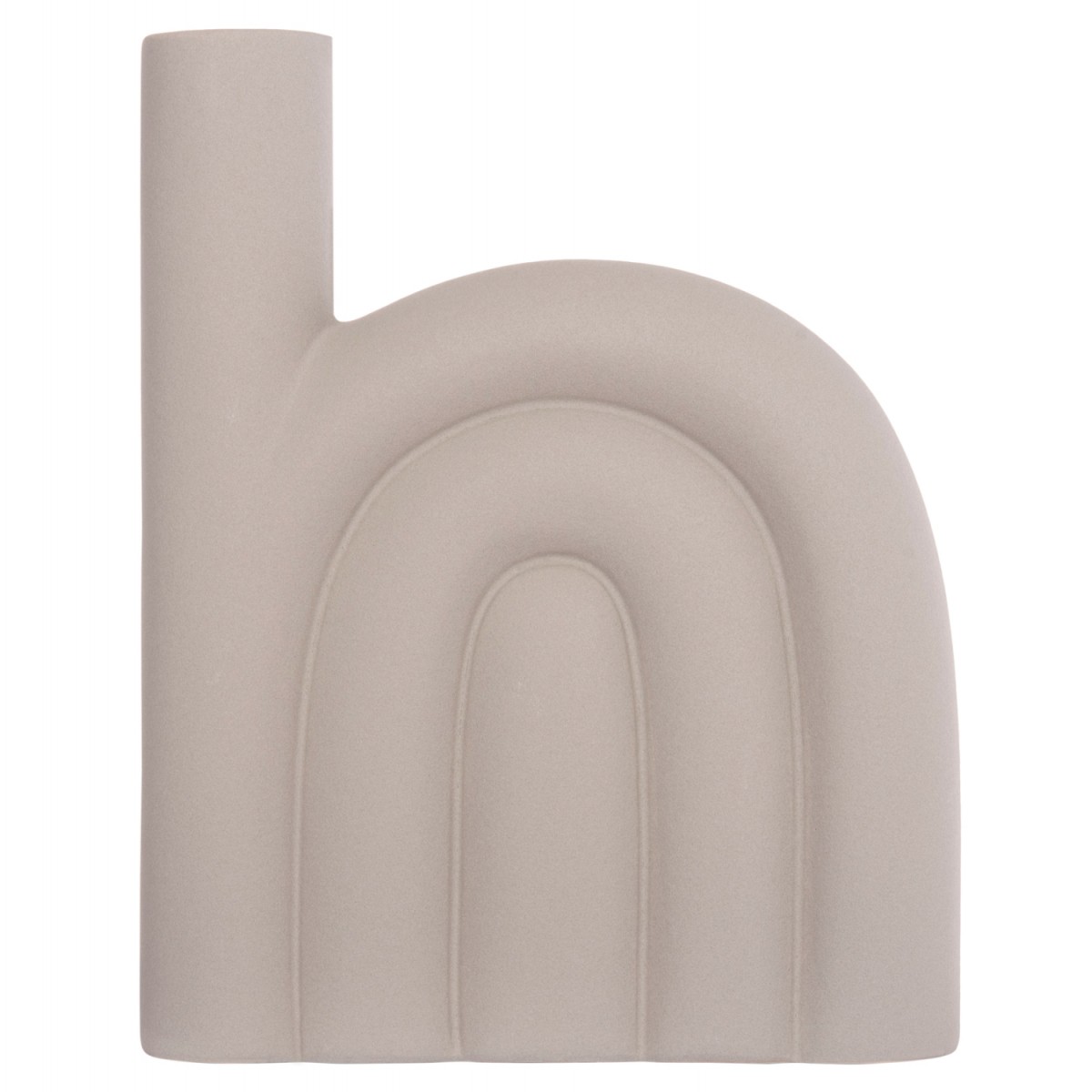 ΕΠΙΤΡΑΠΕΖΙΟ ΚΕΡΑΜΙΚΟ ΔΙΑΚΟΣΜΗΤΙΚΟ ARCON HM4639.03 ΓΚΡΙ ΜΑΤ 23x5,5x29Υ εκ.