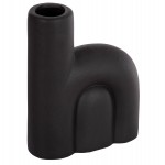 ΕΠΙΤΡΑΠΕΖΙΟ ΚΕΡΑΜΙΚΟ ΔΙΑΚΟΣΜΗΤΙΚΟ ARCON HM4640.02 ΜΑΥΡΟ ΜΑΤ 19x7x24Υ εκ.