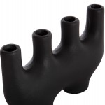 ΕΠΙΤΡΑΠΕΖΙΟ ΚΕΡΑΜΙΚΟ ΔΙΑΚΟΣΜΗΤΙΚΟ MANI HM4641.02 ΜΑΥΡΟ ΜΑΤ 21x6x13Υεκ