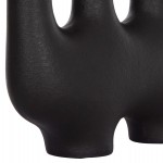 ΕΠΙΤΡΑΠΕΖΙΟ ΚΕΡΑΜΙΚΟ ΔΙΑΚΟΣΜΗΤΙΚΟ MANI HM4641.02 ΜΑΥΡΟ ΜΑΤ 21x6x13Υεκ