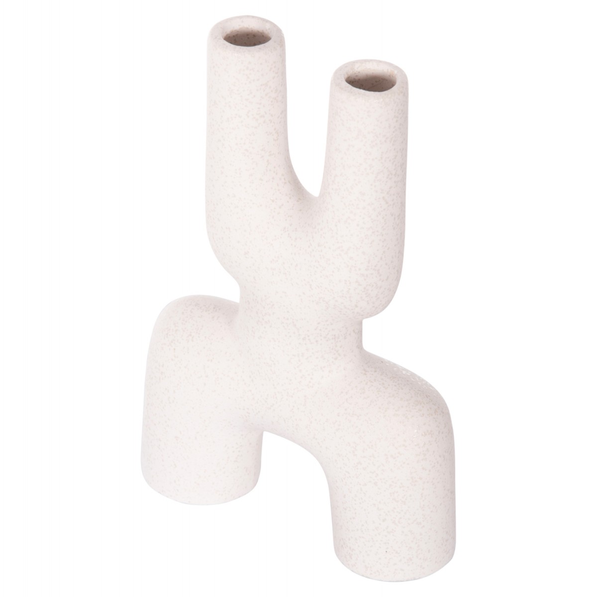 ΕΠΙΤΡΑΠΕΖΙΟ ΚΕΡΑΜΙΚΟ ΔΙΑΚΟΣΜΗΤΙΚΟ MANI HM4642.01 ΥΠΟΛΕΥΚΟ ΚΡΥΣΤΑΛΛΙΚΟ 15,5x6x23,5Υεκ